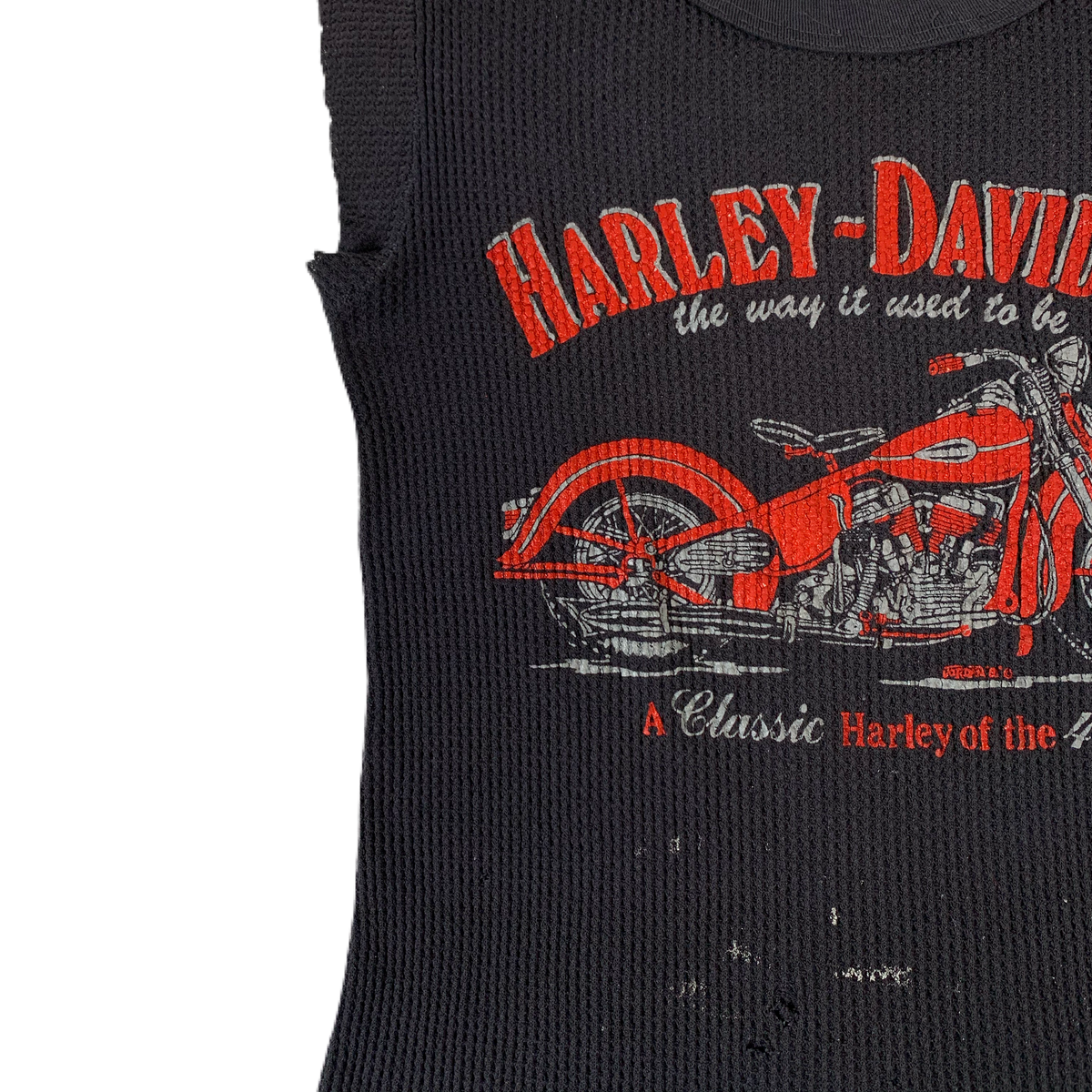 Vintage Harley-Davidson “The Way It Used To Be” Thermal Shirt - jointcustodydc