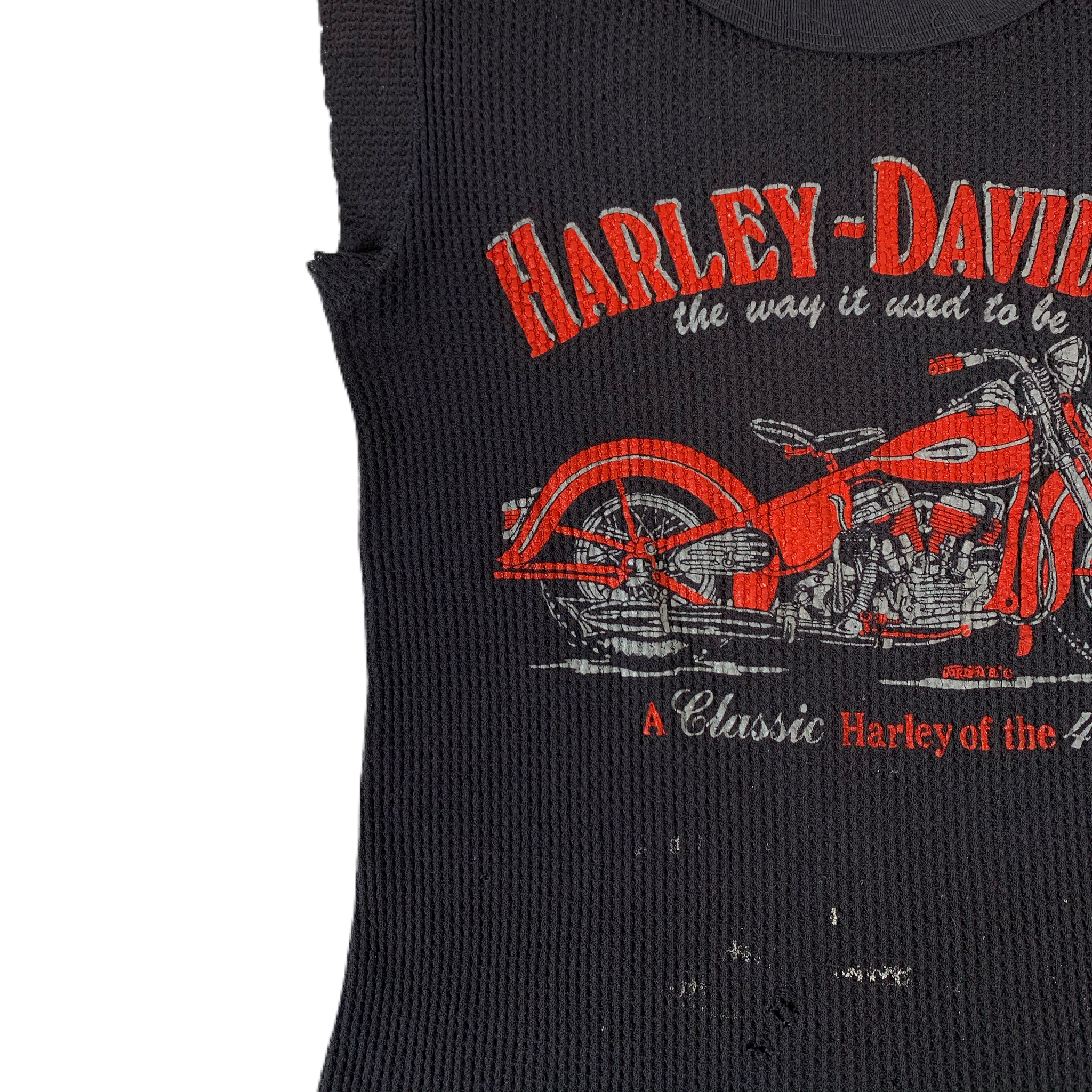 Vintage Harley-Davidson “The Way It Used To Be” Thermal Shirt