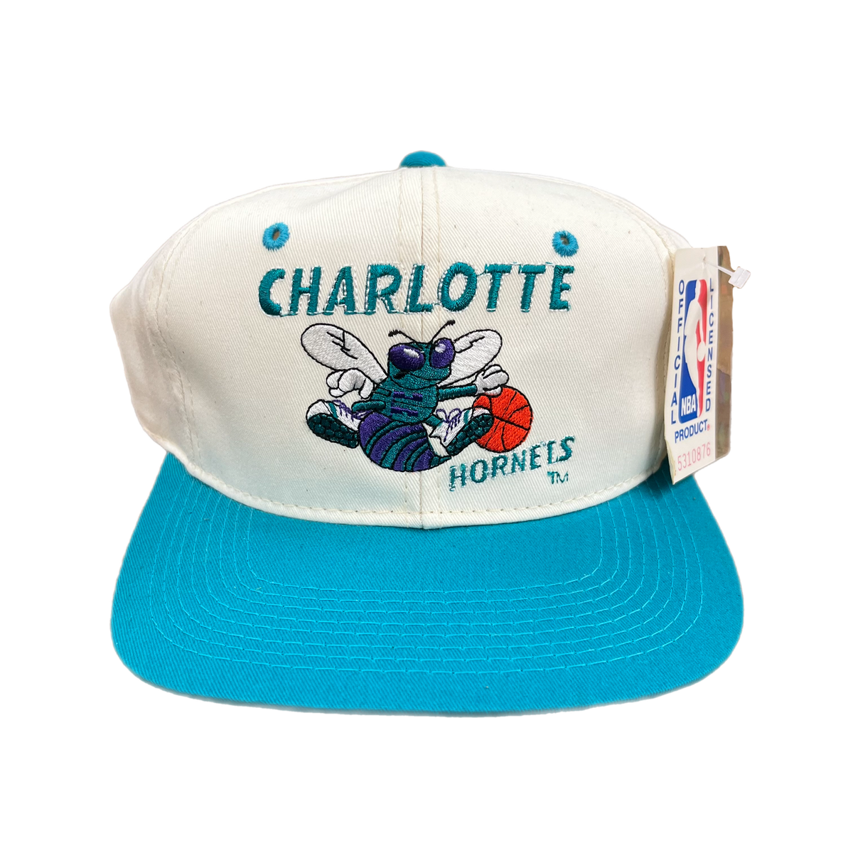 Vintage Charlotte Hornets &quot;NBA&quot; Snapback Hat