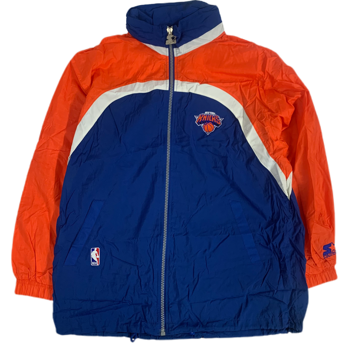 Vintage New York Knicks &quot;Starter&quot; Windbreaker Jacket