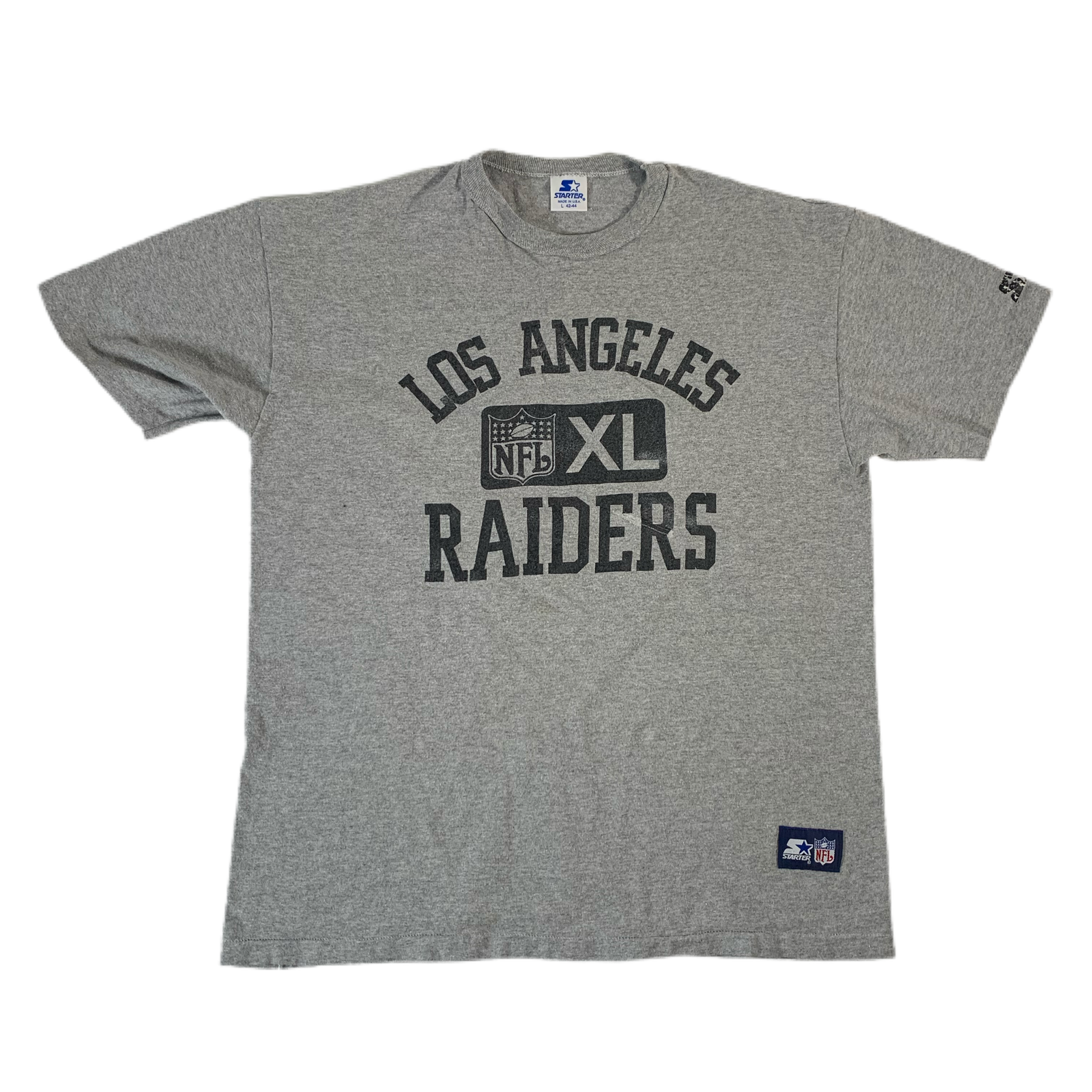 Vintage Starter Los Angeles Raiders Pinstripe Jersey (Size L