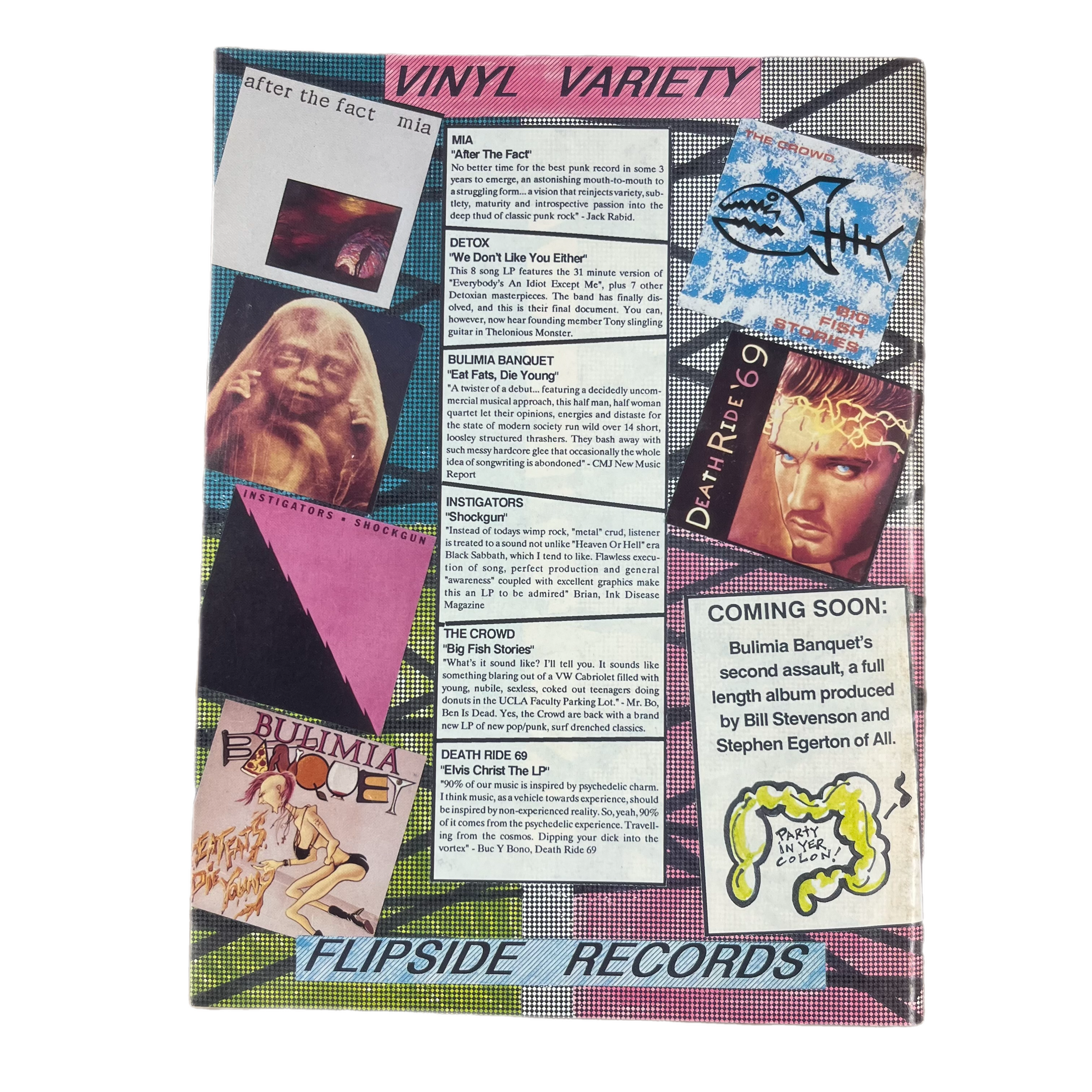 Vintage Flipside Fanzine 