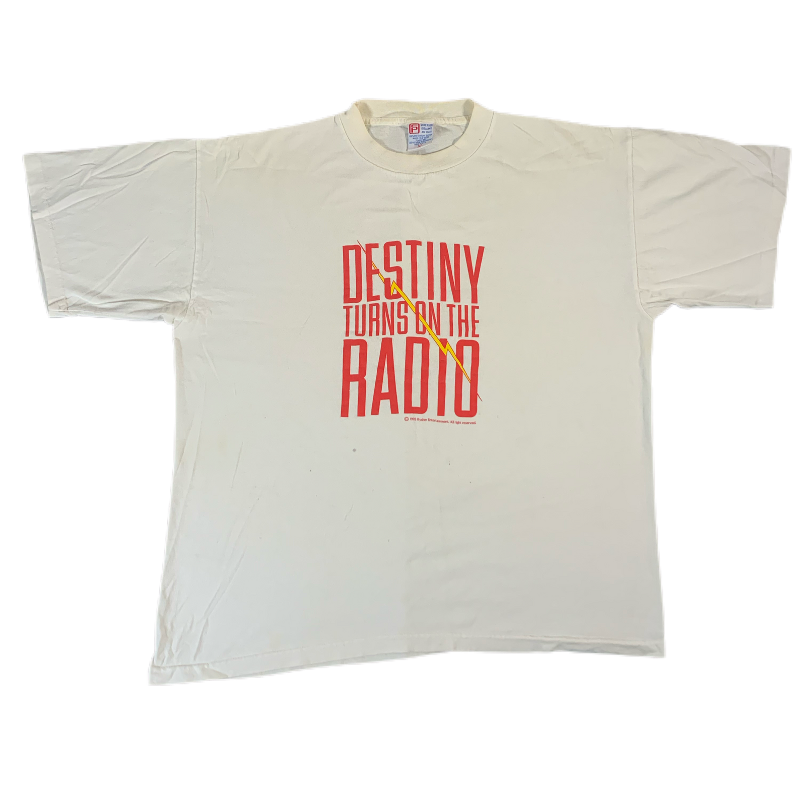 Vintage Destiny Turns On The Radio “Promo” T-Shirt - jointcustodydc