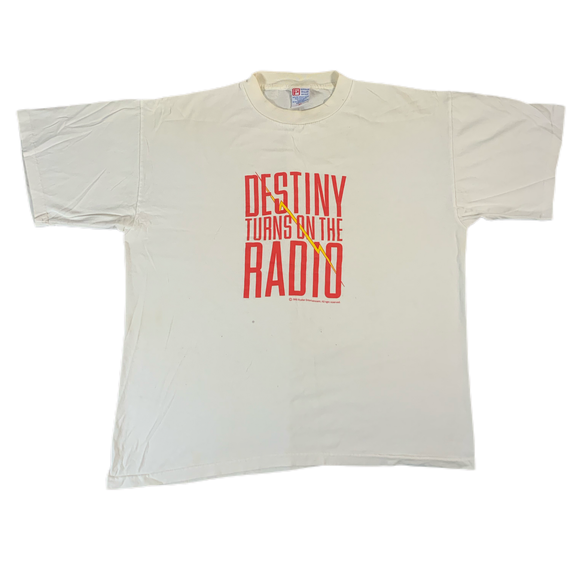 Vintage Destiny Turns On The Radio “Promo” T-Shirt - jointcustodydc