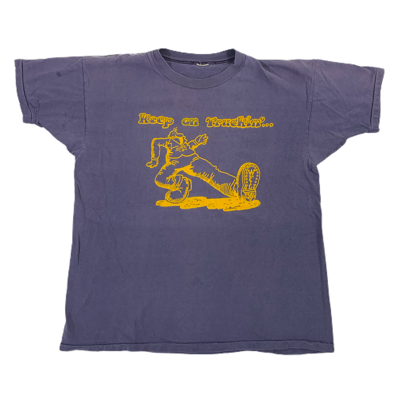 Vintage Robert Crumb "Keep on Truckin'" T-Shirt - jointcustodydc