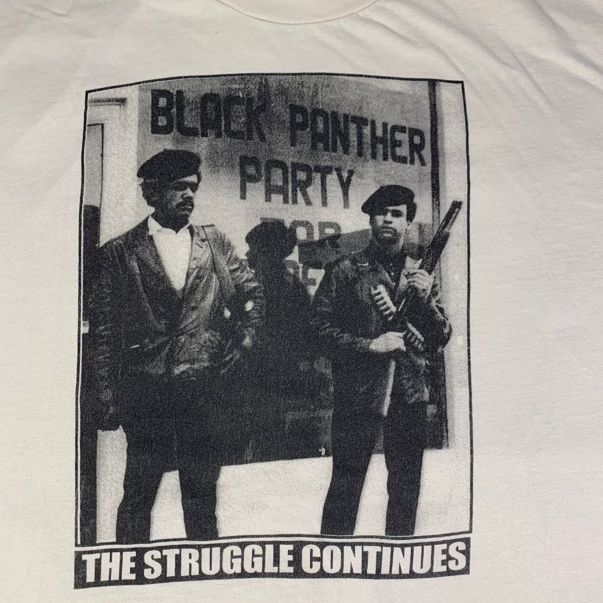 Vintage Black Panther Party &quot;The Struggle Continues&quot; T-Shirt