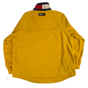 Yellow tommy discount hilfiger quarter zip
