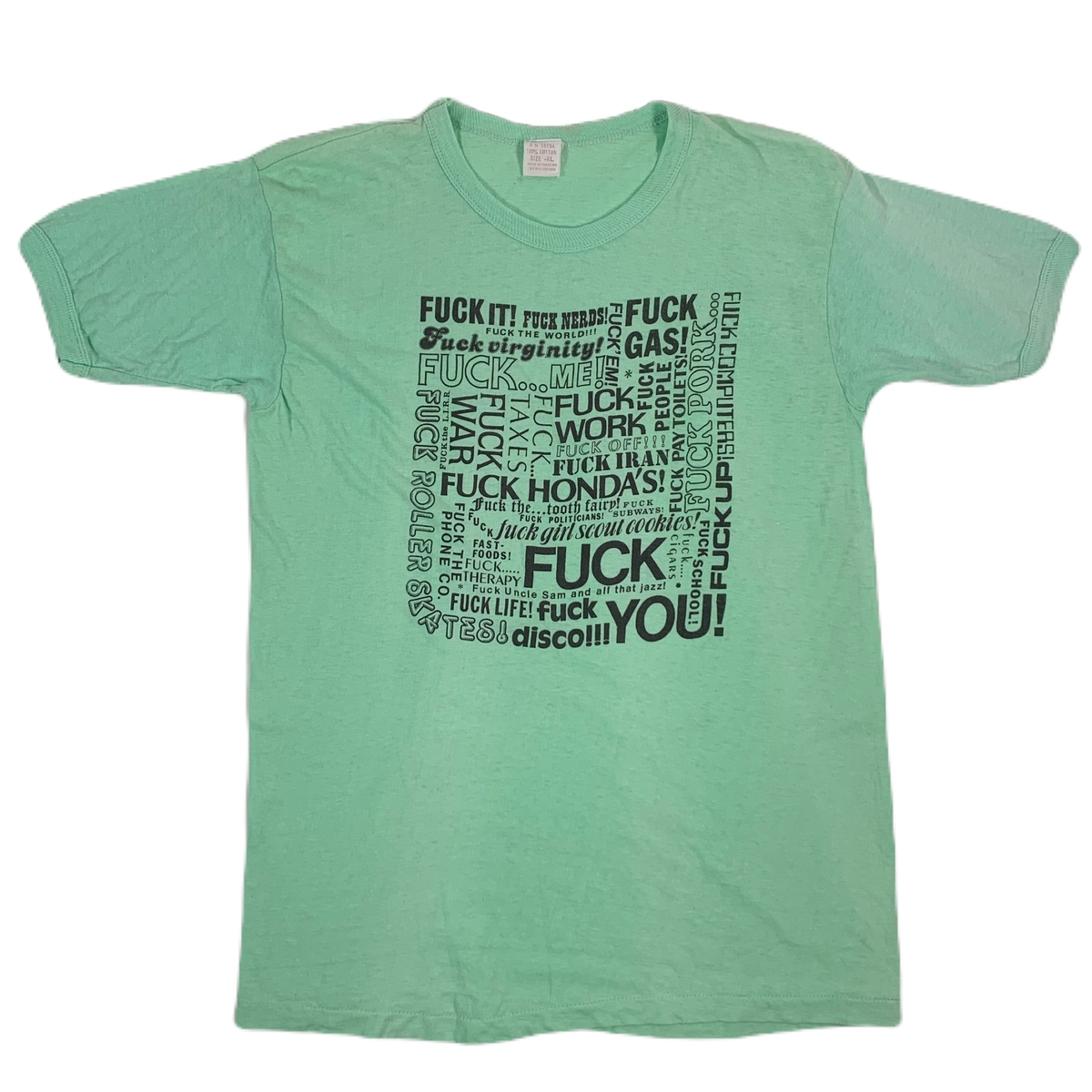 Vintage Fuck “Everything” T-Shirt - jointcustodydc