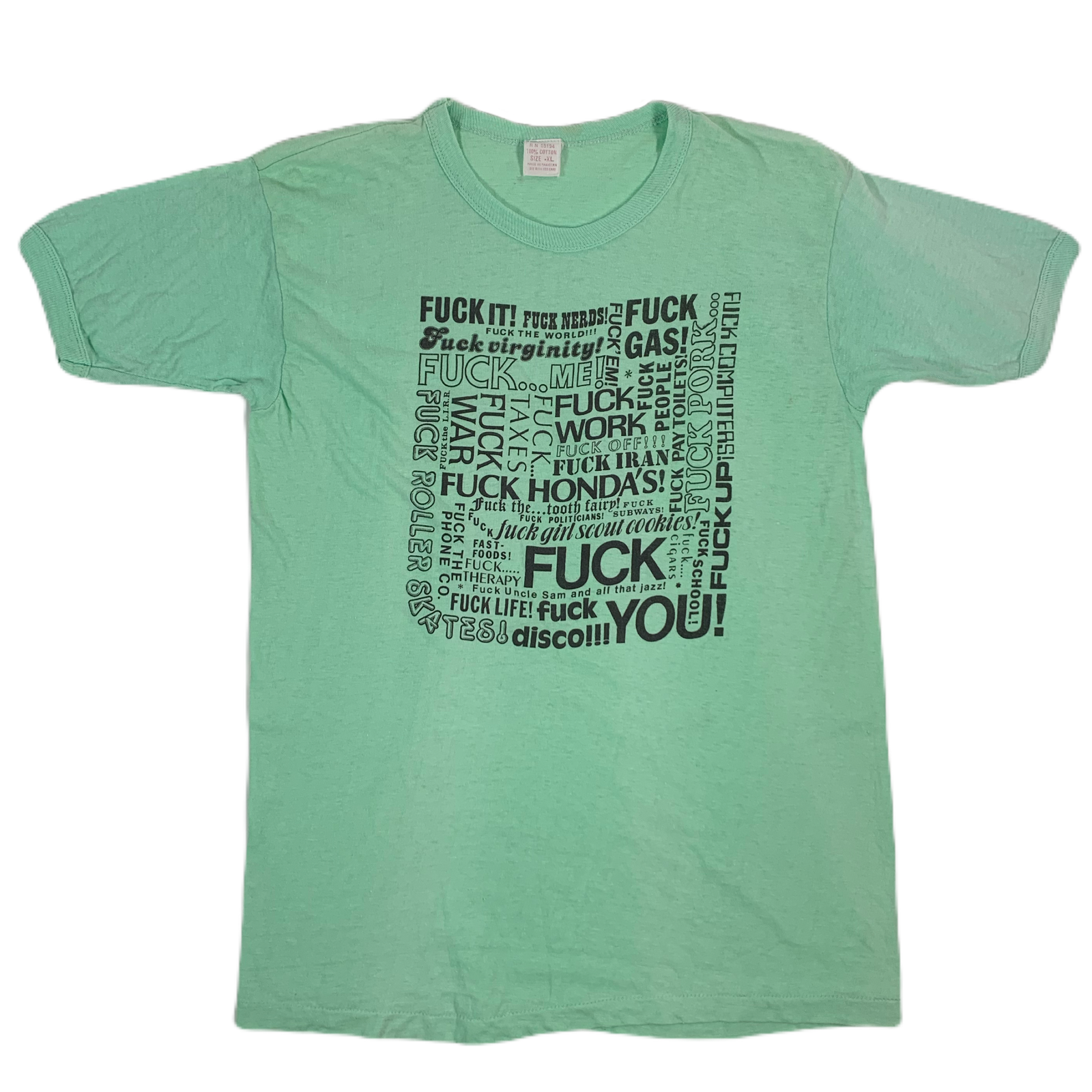 Vintage Fuck “Everything” T-Shirt - jointcustodydc