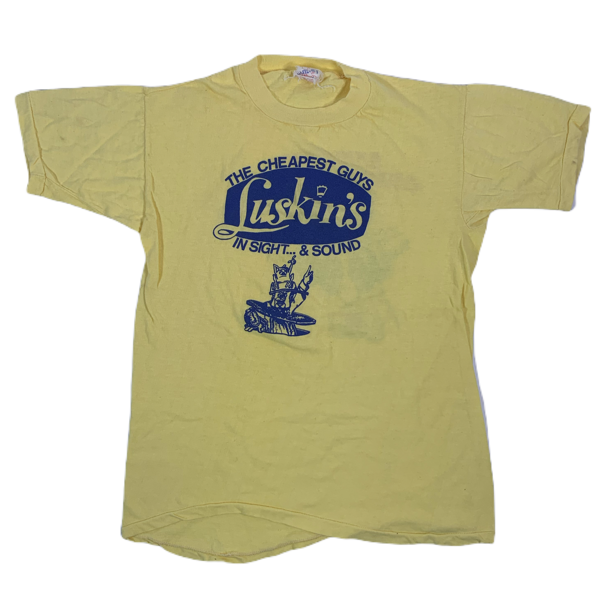 Vintage Luskins Audio Video Circus “The Cheapest” T-Shirt - jointcustodydc