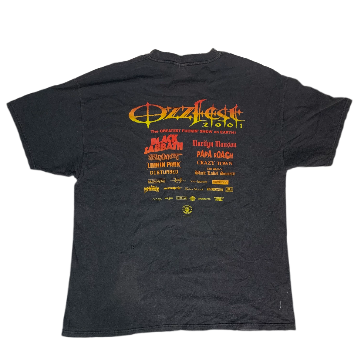 Vintage Ozzfest &quot;2001&quot; T-Shirt