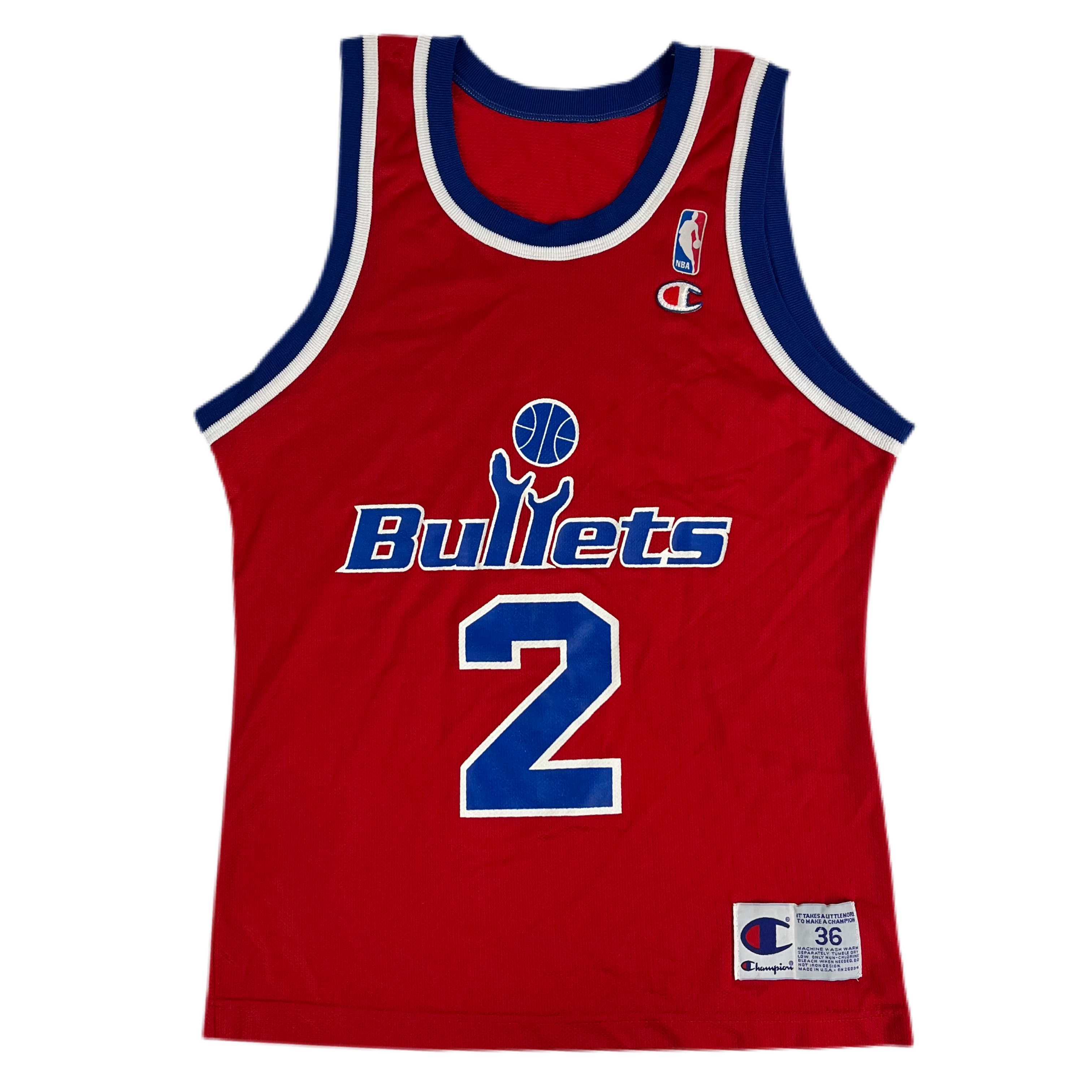 入荷now 口コミ Vintage Washington  Bullets Mサイズ