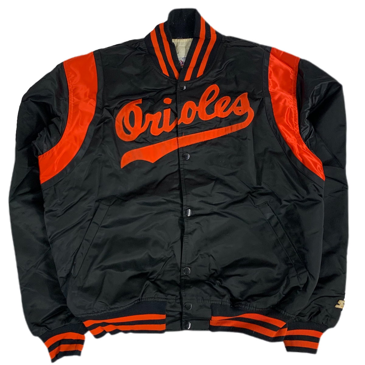 Vintage Baltimore Orioles &quot;Starter&quot; Satin Jacket