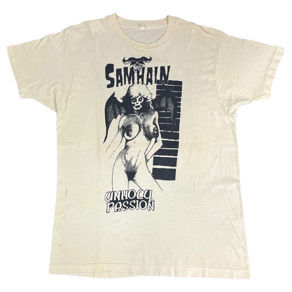 Vintage Samhain &quot;Unholy Passion&quot; Plan 9 T-Shirt
