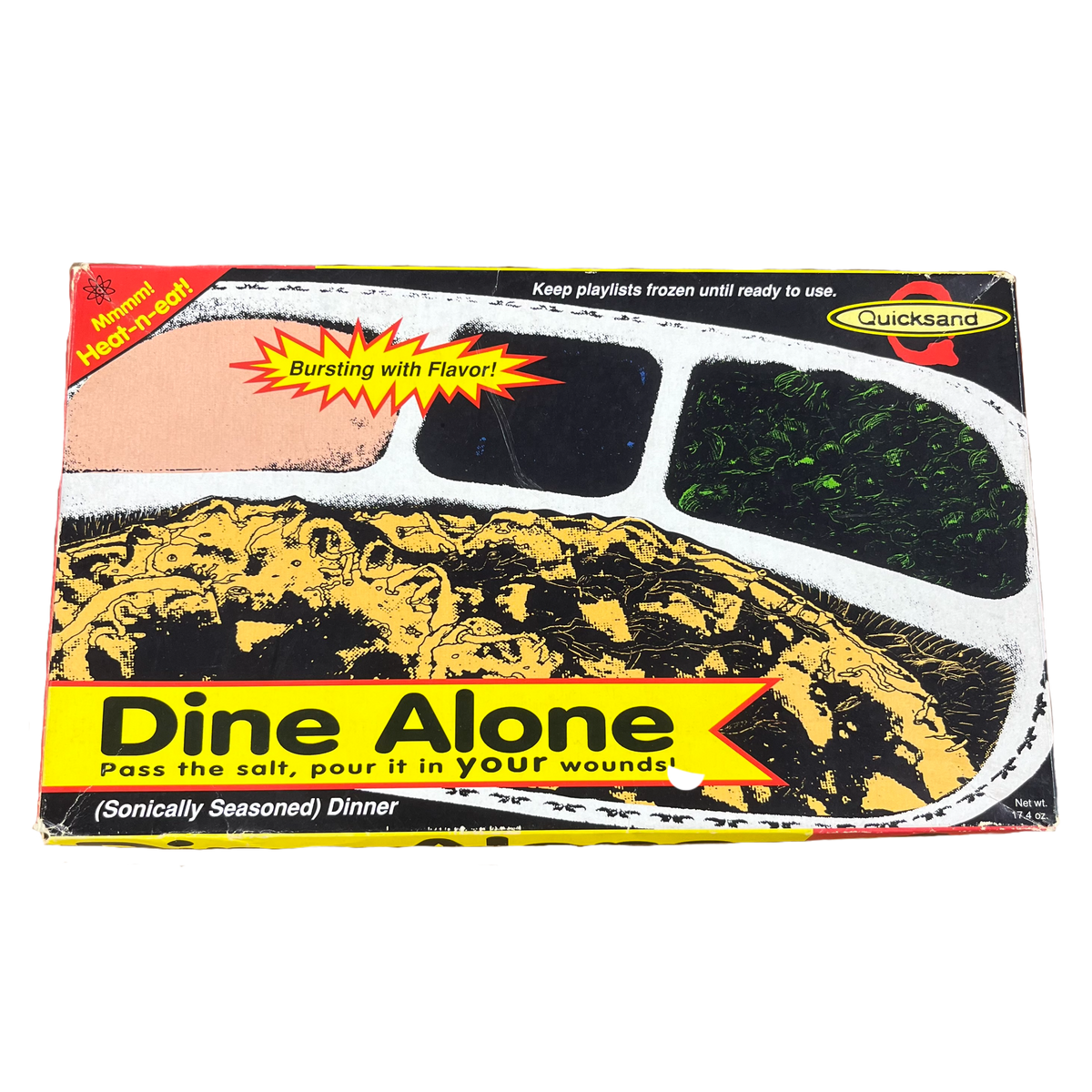 Vintage Quicksand &quot;Dine Alone&quot; TV Dinner Promo 3