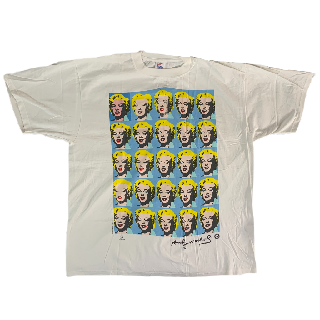 Andy Warhol ヴィンテージ ラグラン スリーブ Tシャツ Deadstock Vintage Andy Warhol