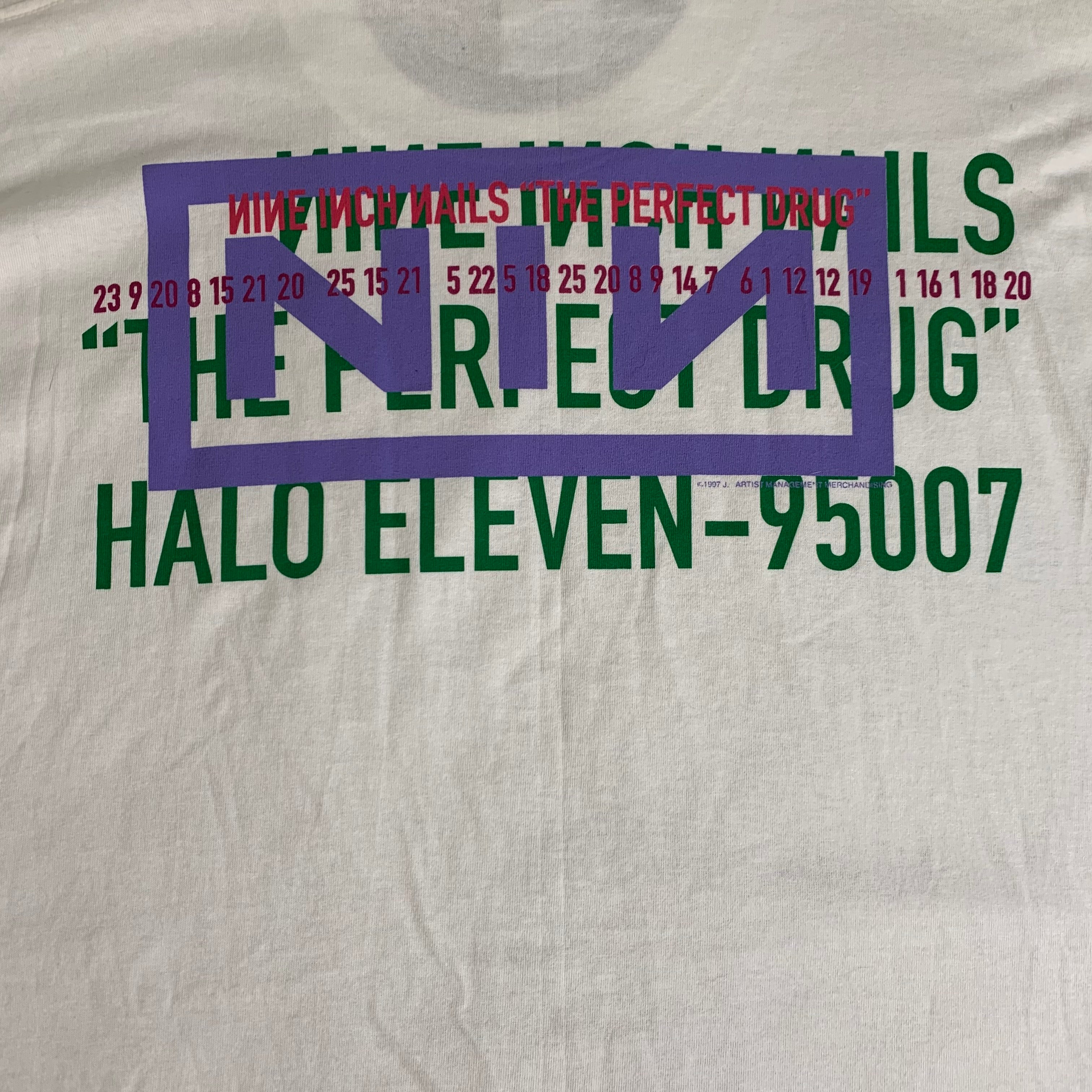 Vintage Nine Inch Nails "Halo Eleven" T Shirt   jointcustodydc