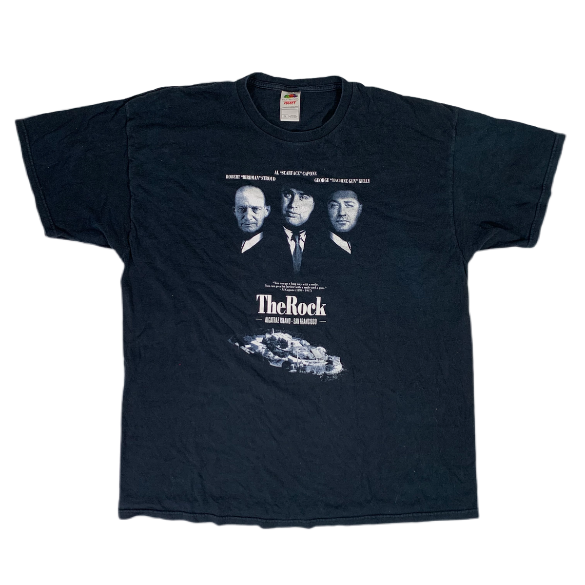 Vintage Al Capone &quot;The Rock&quot; T-Shirt