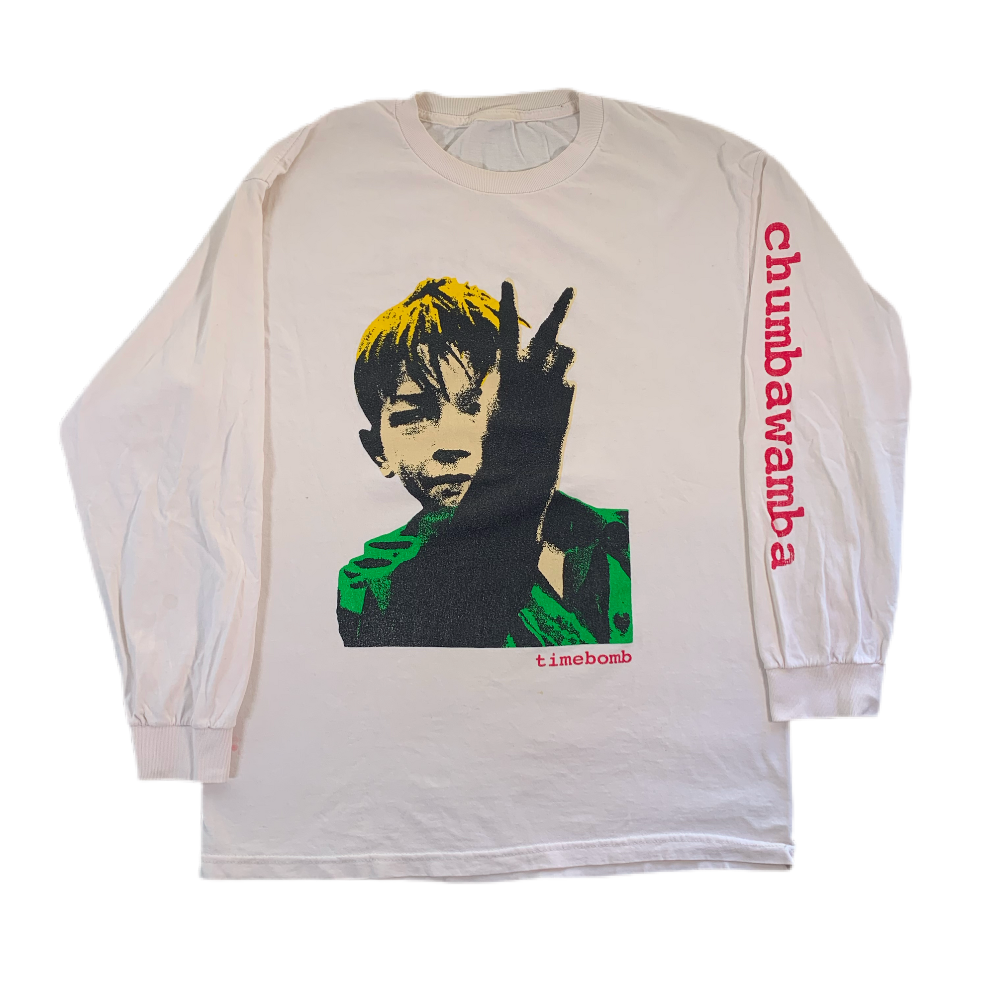 Vintage Chumbawamba "Timebomb" Long Sleeve Shirt - jointcustodydc