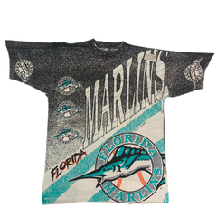 Vintage Florida Marlins 1991 Shirt Size Large(tall) – Yesterday's Attic