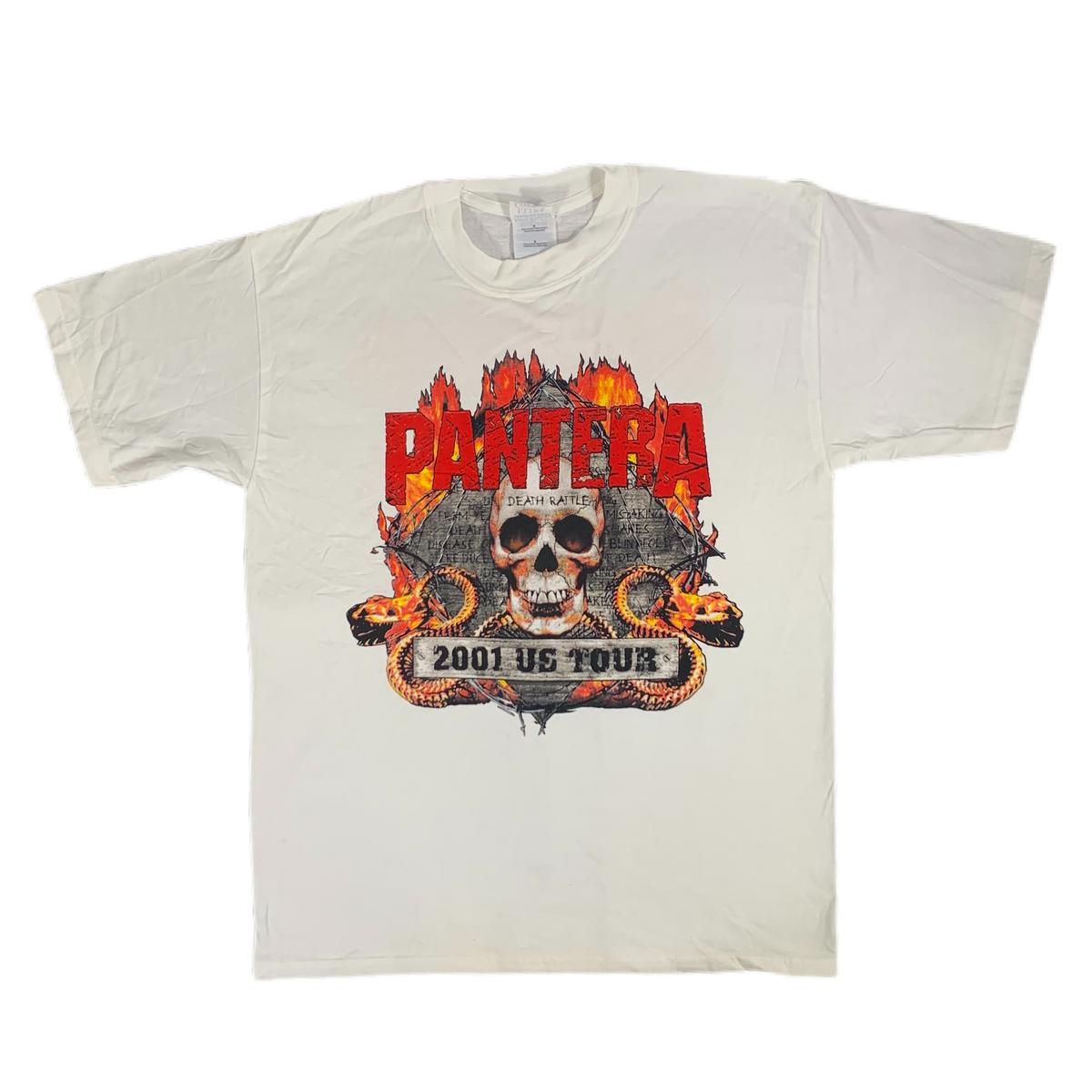 Vintage Pantera &quot;2001 US Tour&quot; T-Shirt