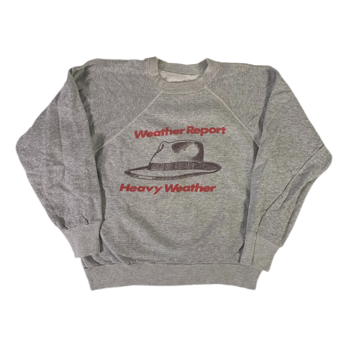 Vintage Weather Report &quot;Heavy Weather&quot; Raglan Sweatshirt