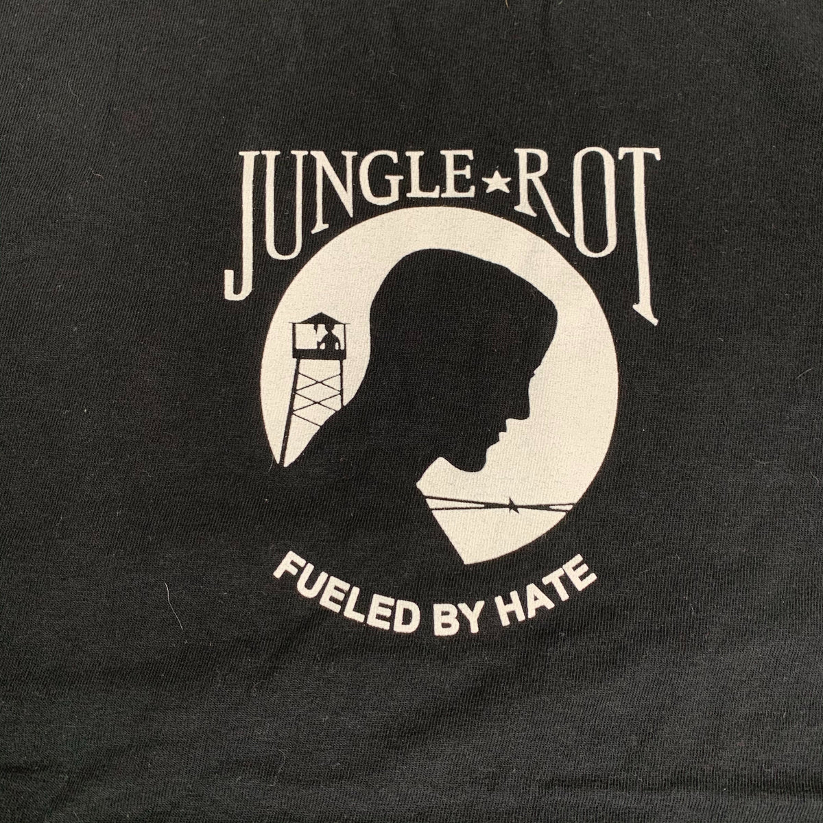 Vintage Jungle Rot &quot;Fueled By Hate&quot; T-Shirt