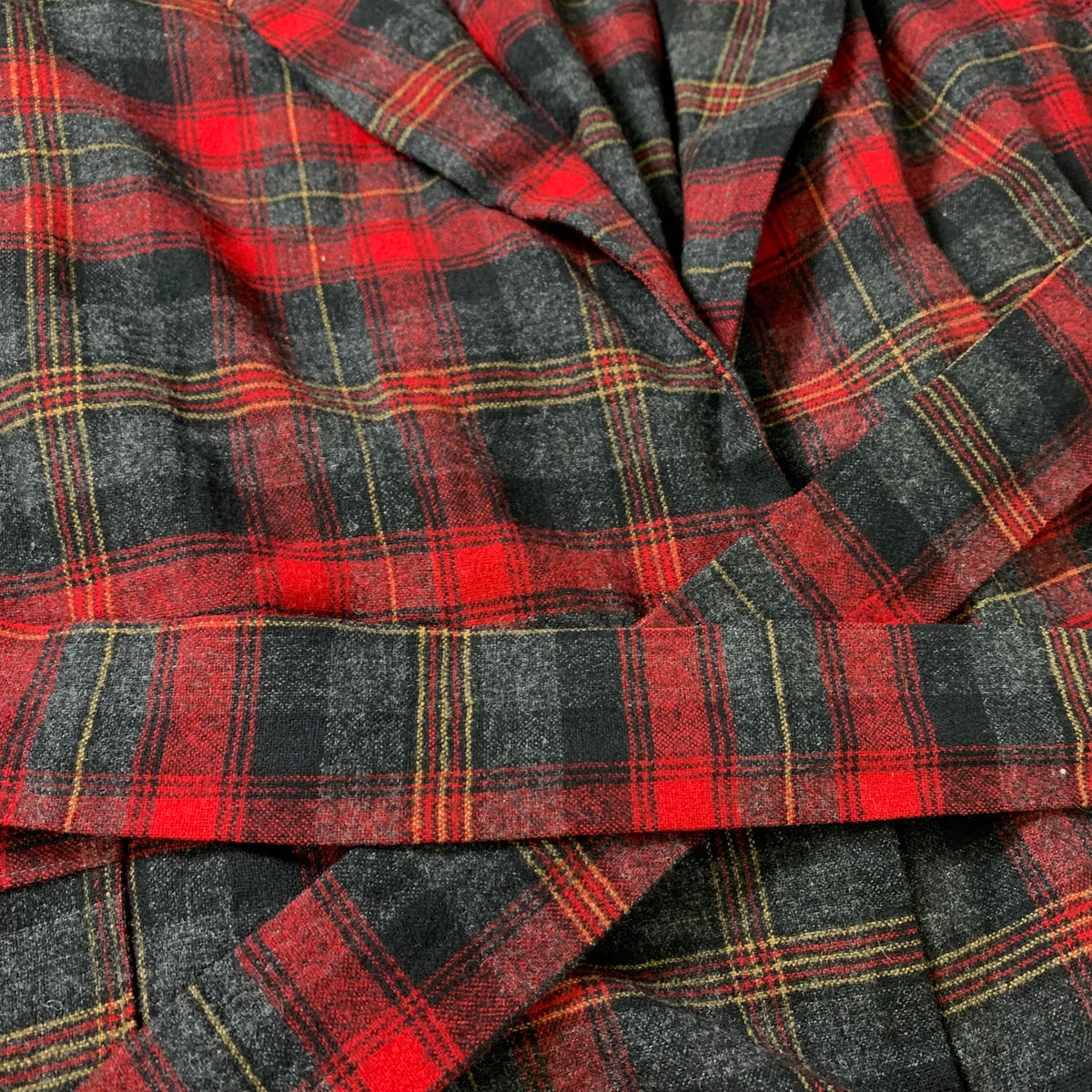 Vintage Pendleton Made In U.S.A. &quot;Tartan Plaid&quot; Virgin Wool Robe