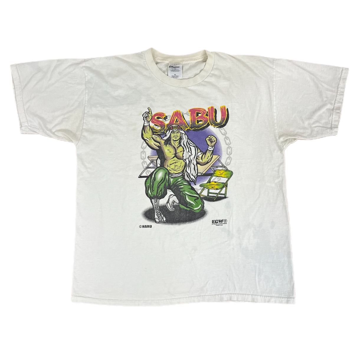 Vintage Sabu ECW &quot;Homicidal&quot; T-Shirt