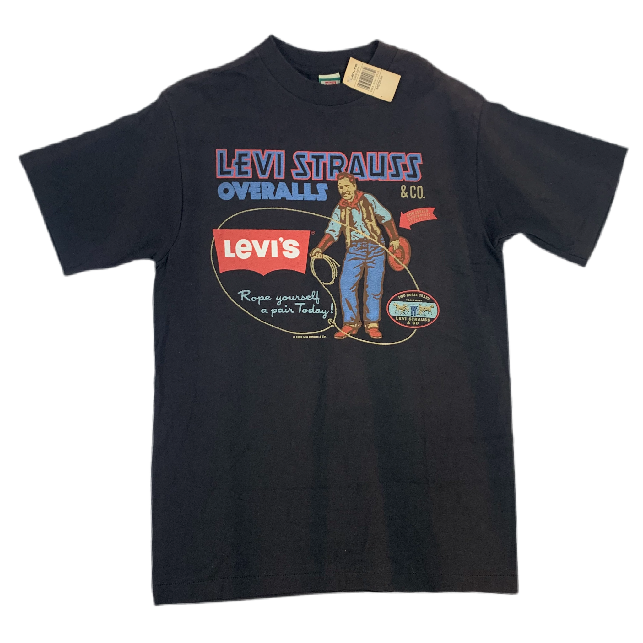 Vintage Levi s Rope Yourself A Pair T Shirt jointcustodydc