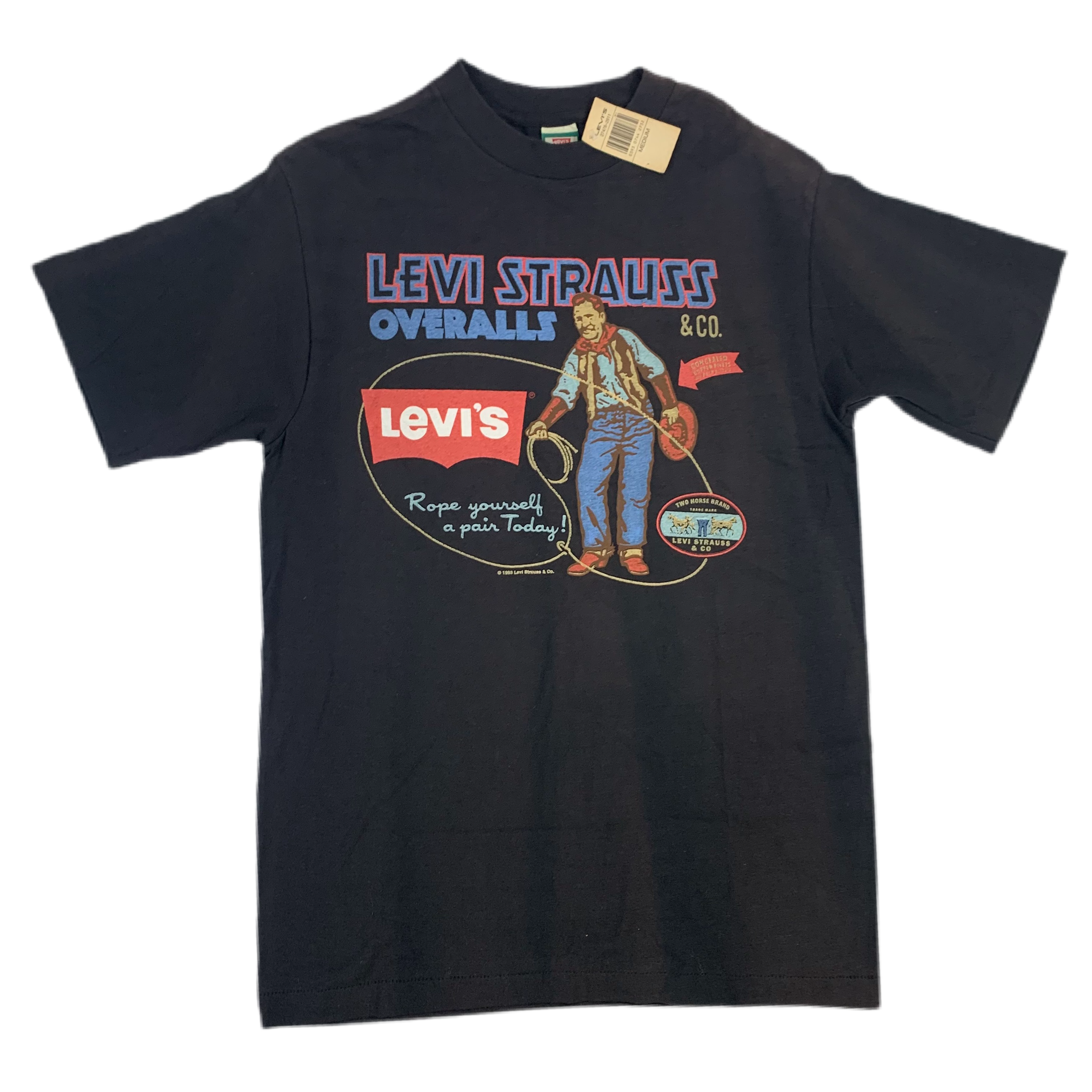 Levi top strauss tshirt