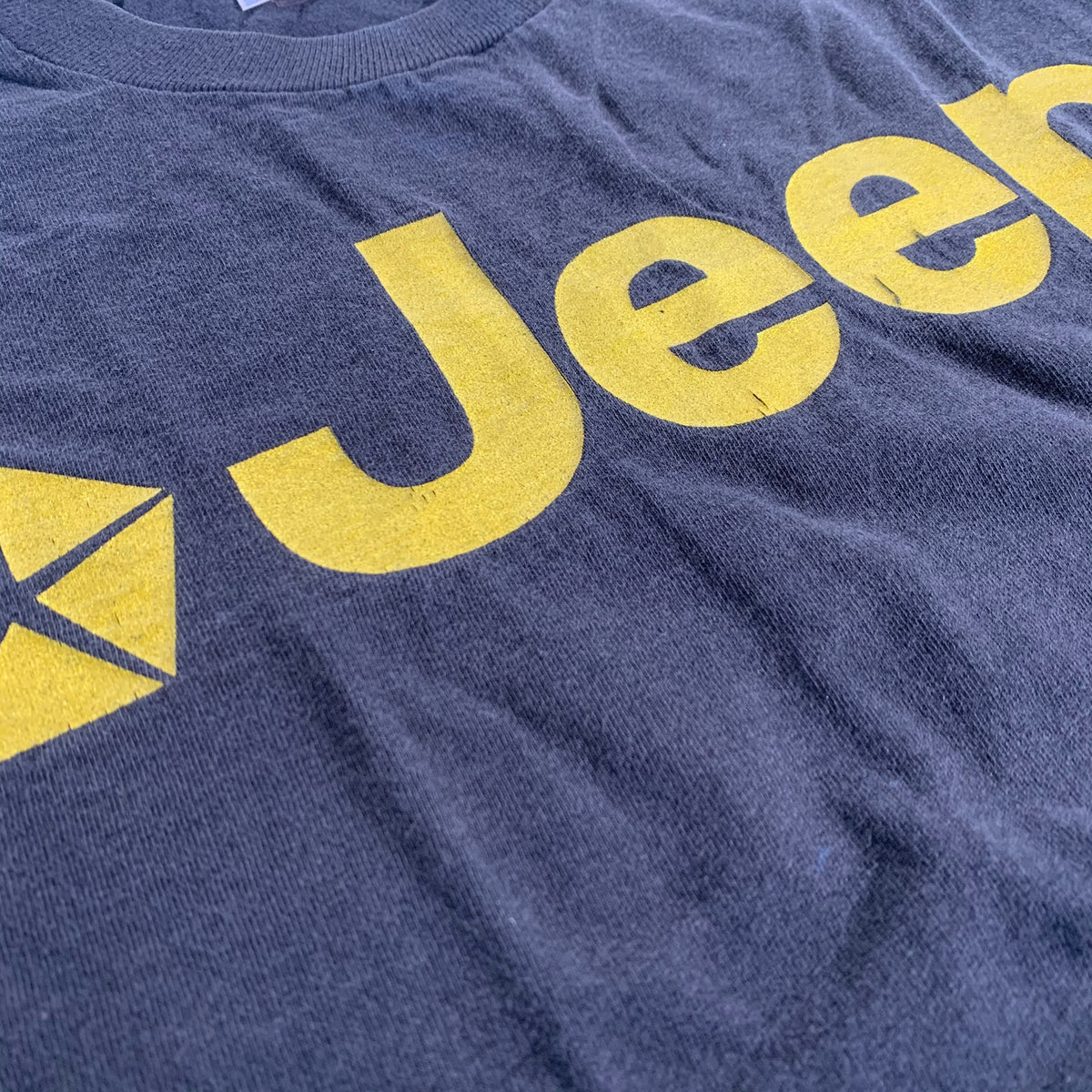 Vintage Jeep &quot;Gold Ink Logo&quot; T-Shirt
