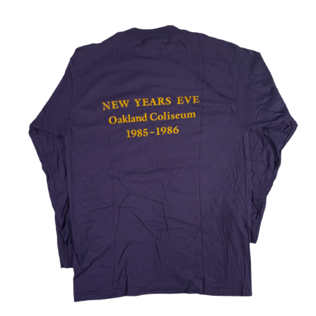 Vintage Grateful Dead &quot;New Years Eve Oakland Coliseum&quot; Grateful Dead Productions Long Sleeve Shirt