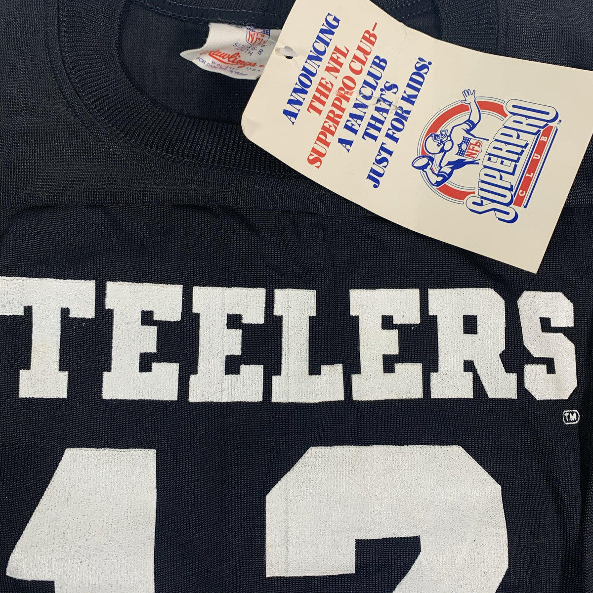 Vintage Pittsburgh Steelers “Rawlings” Kid’s Football Jersey - jointcustodydc