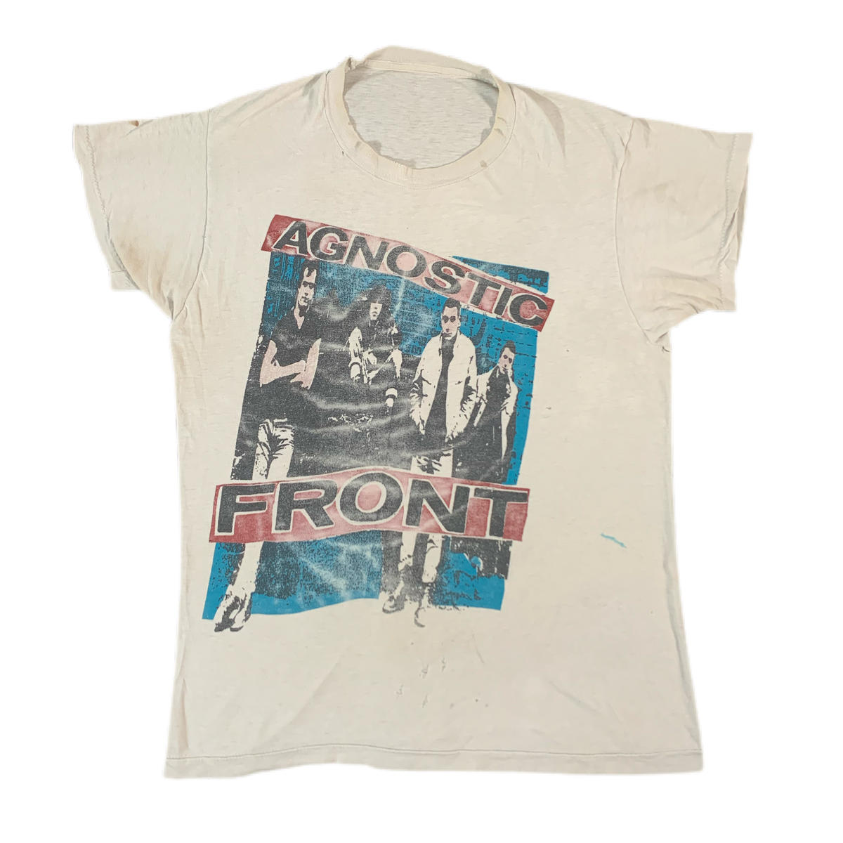 Vintage Agnostic Front &quot;Group Photo&quot; T-Shirt - jointcustodydc