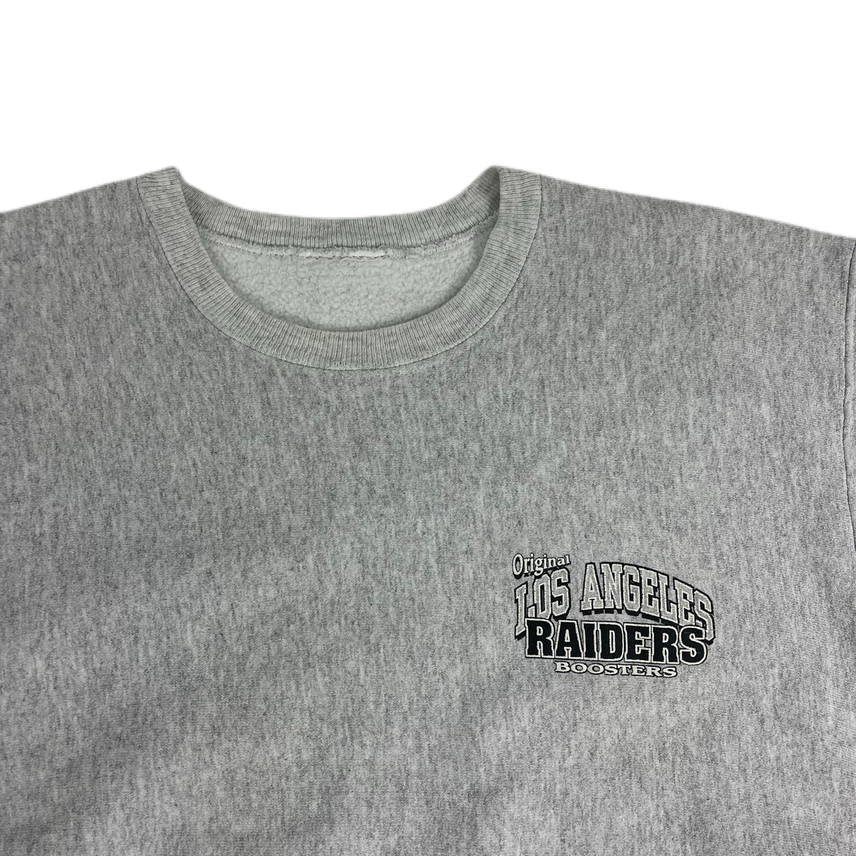 Vintage Original Los Angeles Raiders &quot;Boosters&quot; Crewneck Sweatshirt