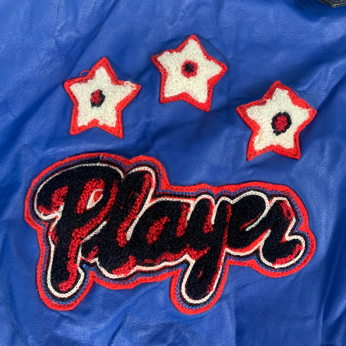 Vintage Adidas &quot;Best Of Times&quot; Player Leather Jacket