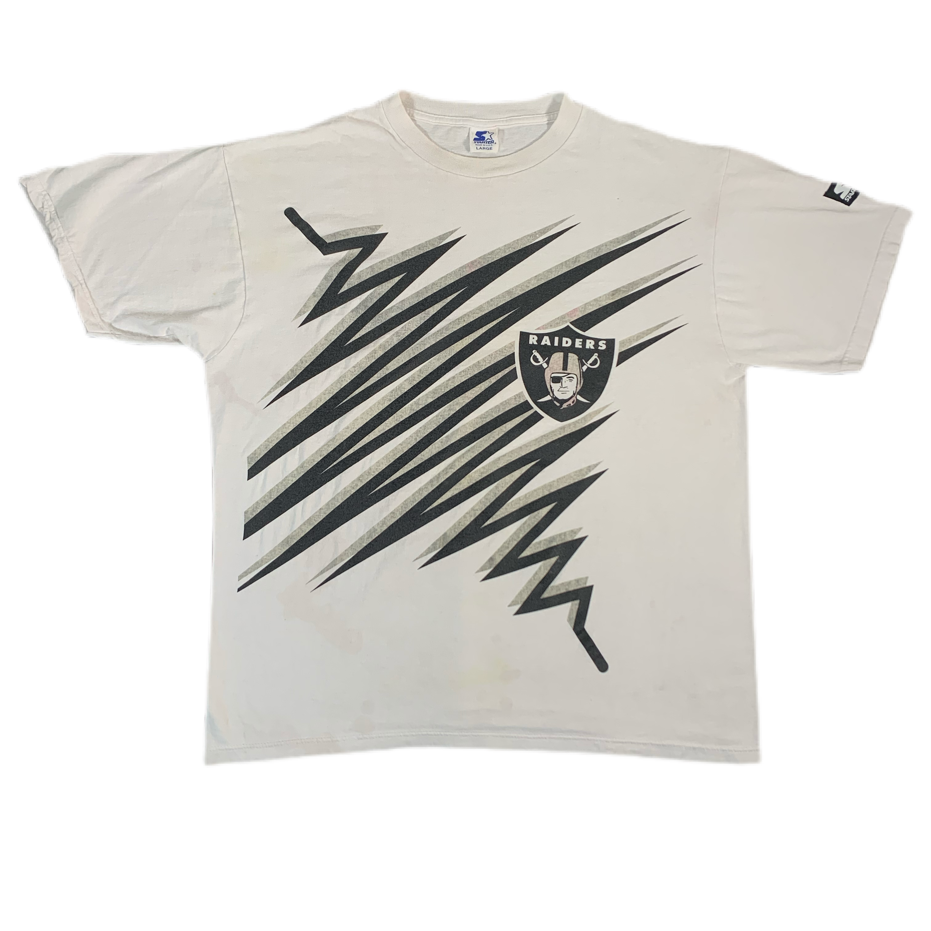 Kith for the NFL: Raiders Vintage Tee - Black – Kith Europe