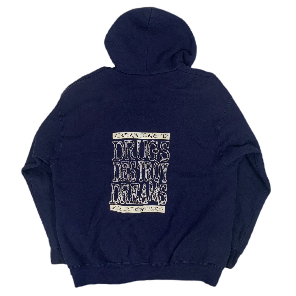 Vintage Confined Records &quot;Drugs Destroy Dreams&quot; Pullover Sweatshirt