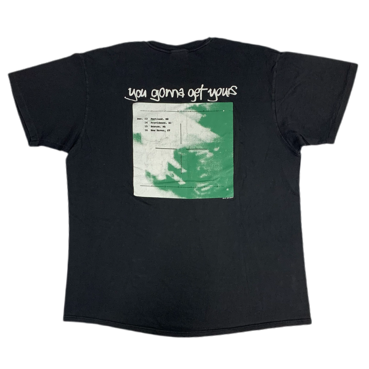 Vintage Bad Brains &quot;You Gonna Get Yours&quot; Tour T-Shirt
