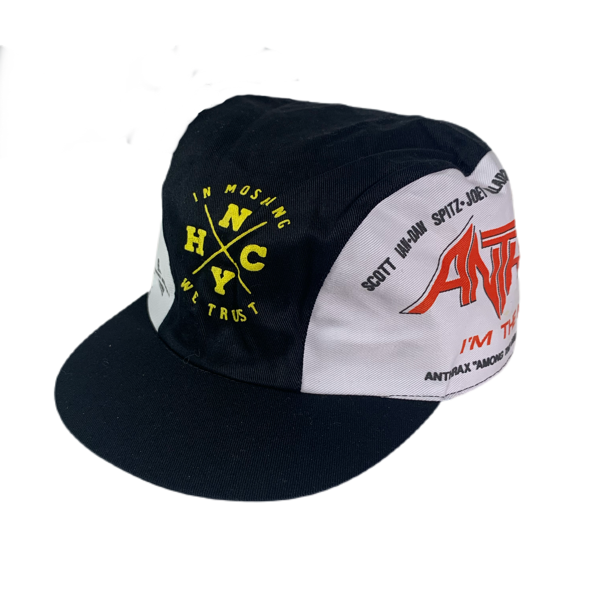 Vintage Anthrax NYHC &quot;In Moshing We Trust&quot; Promotional Cycling Hat