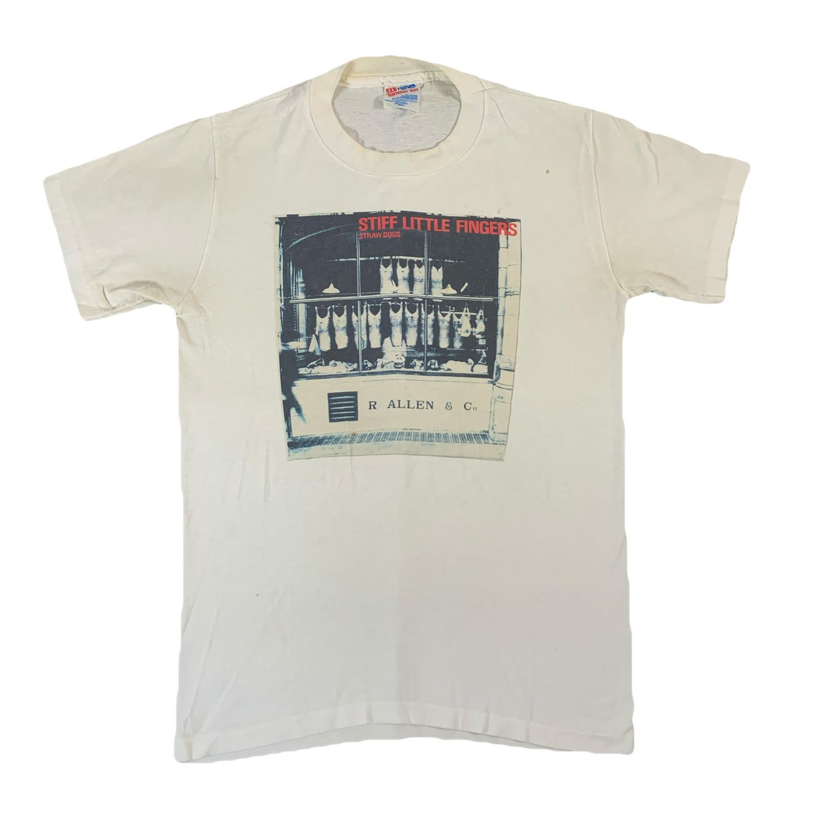 Vintage Stiff Little Fingers “Straw Dogs” T-Shirt - jointcustodydc