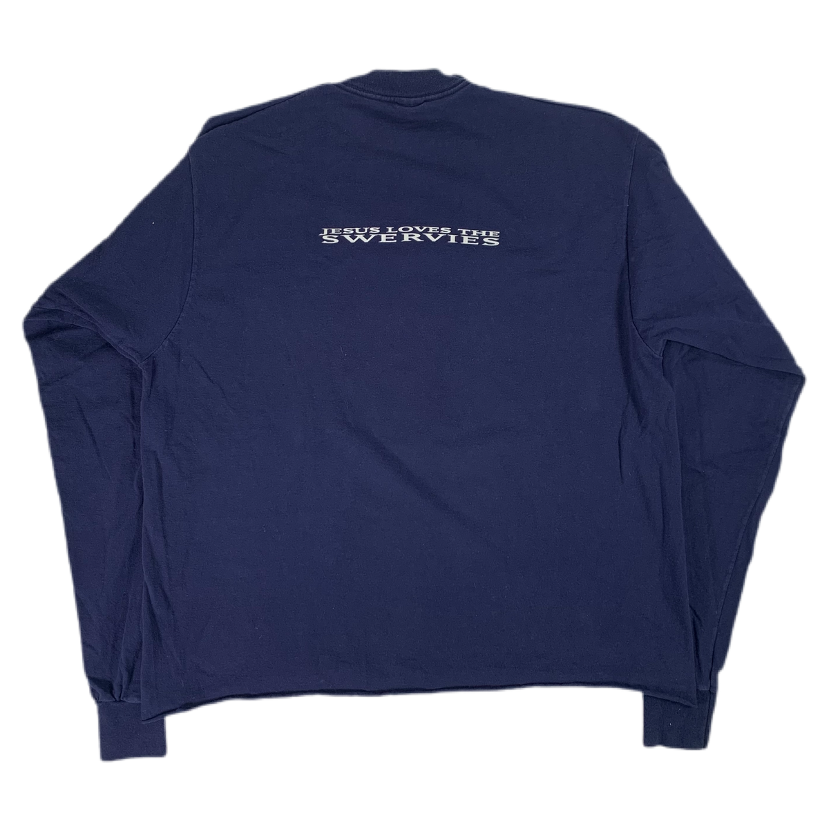 Vintage Swervedriver &quot;Jesus Ama Los Swervies&quot; Cut Long Sleeve Shirt