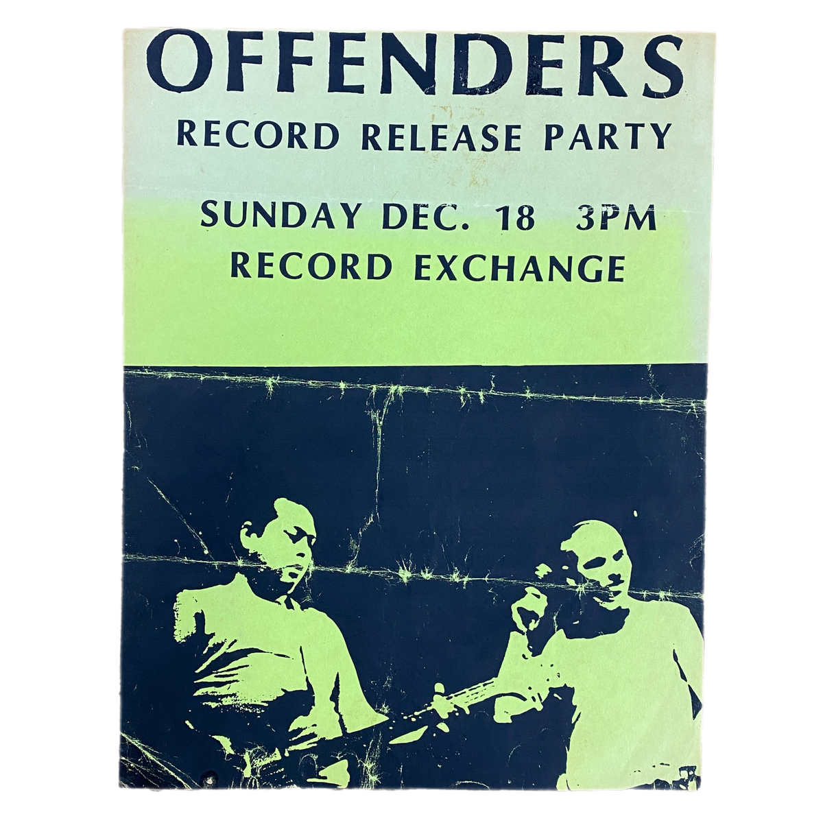 Vintage Offenders &quot;Record Release Party&quot; Flyer