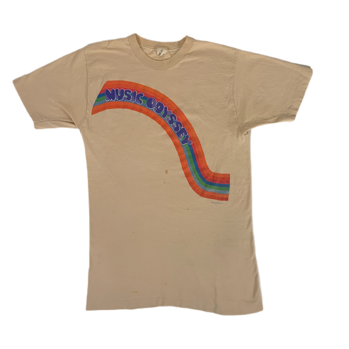 Vintage Music Odyssey &quot;Los Angeles&quot; Record Store T-Shirt