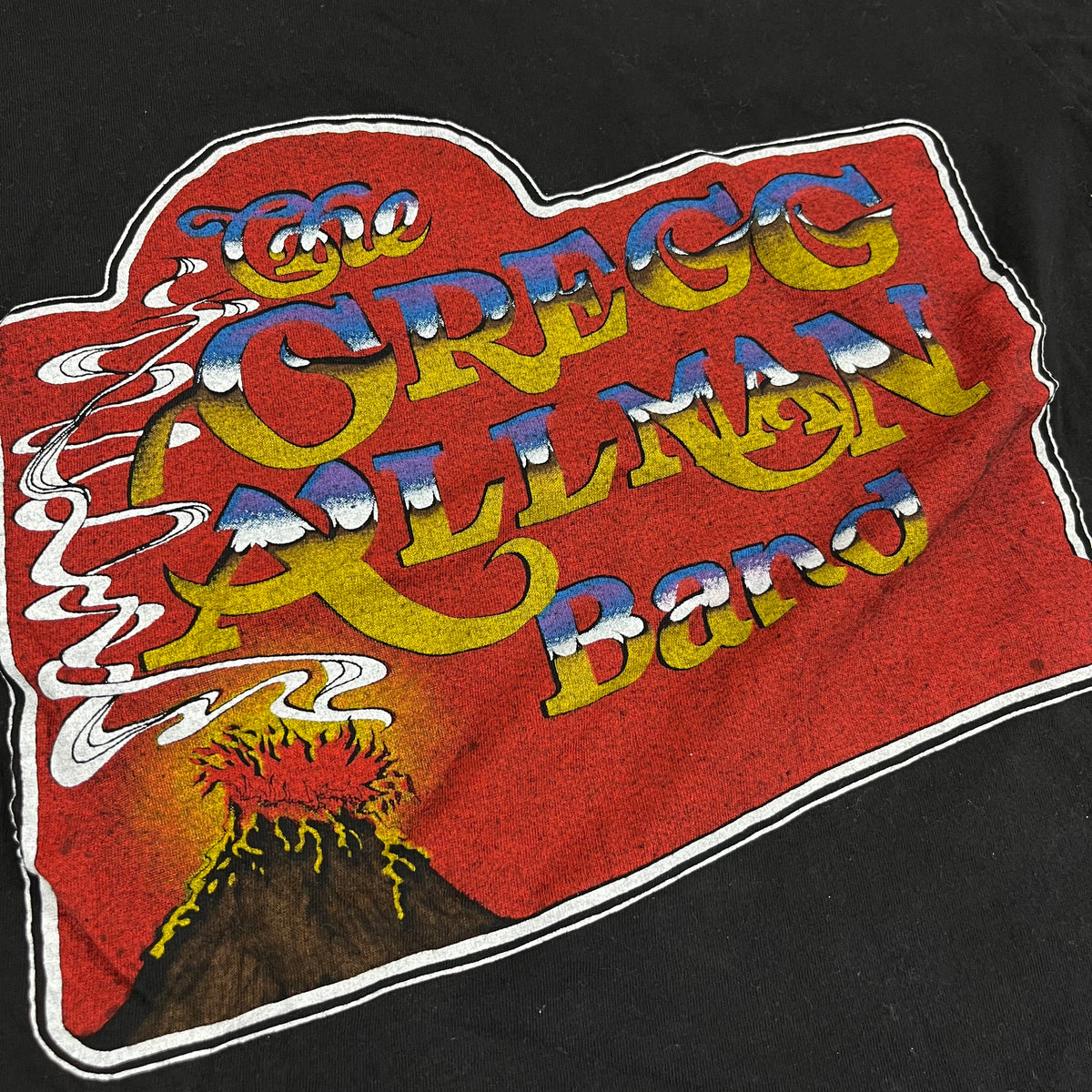 Vintage The Gregg Allman Band &quot;Volcano&quot; T-Shirt