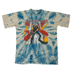 Iron maiden tie dye top shirt