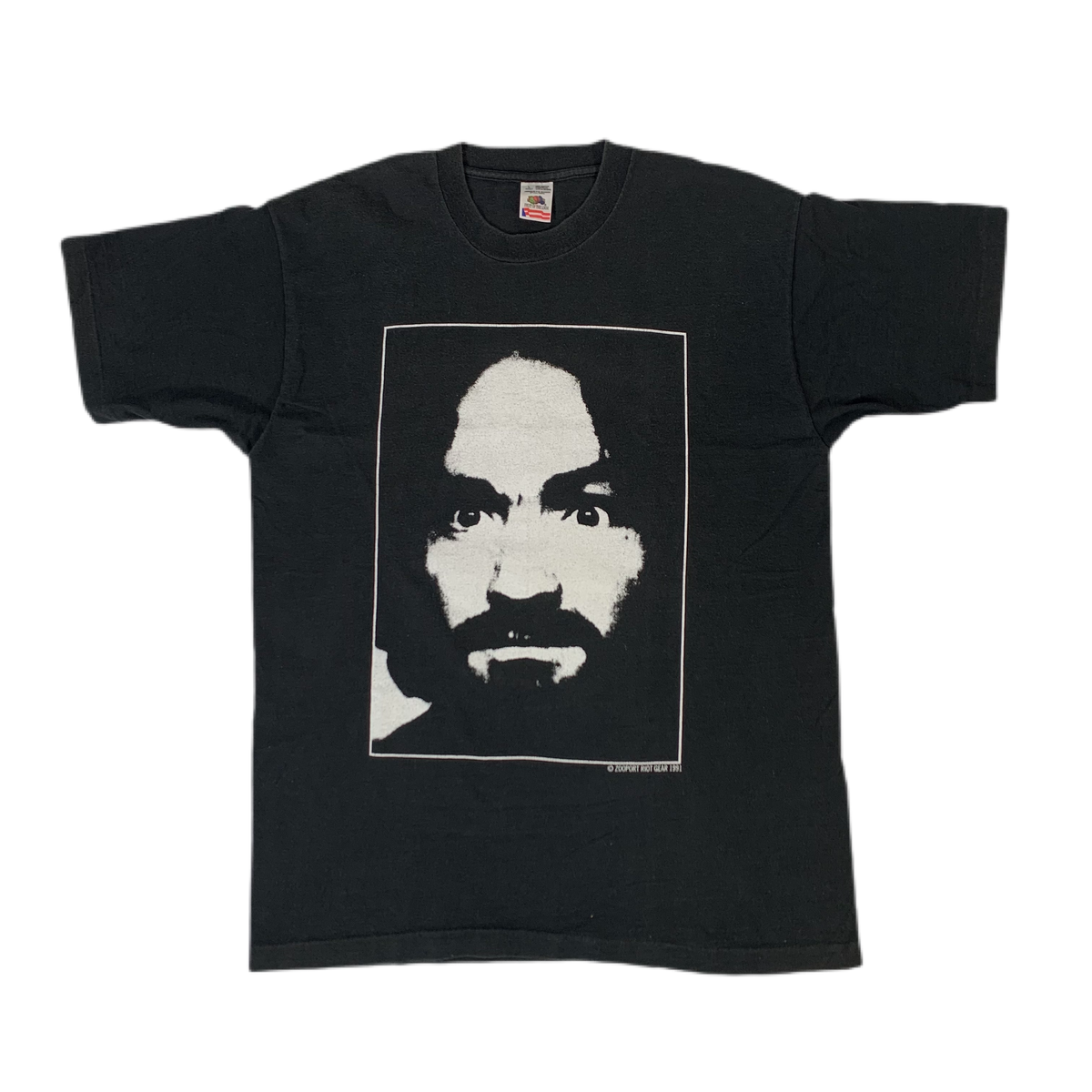 Vintage Charles Manson &quot;Charlie Don&#39;t Surf&quot; T-Shirt