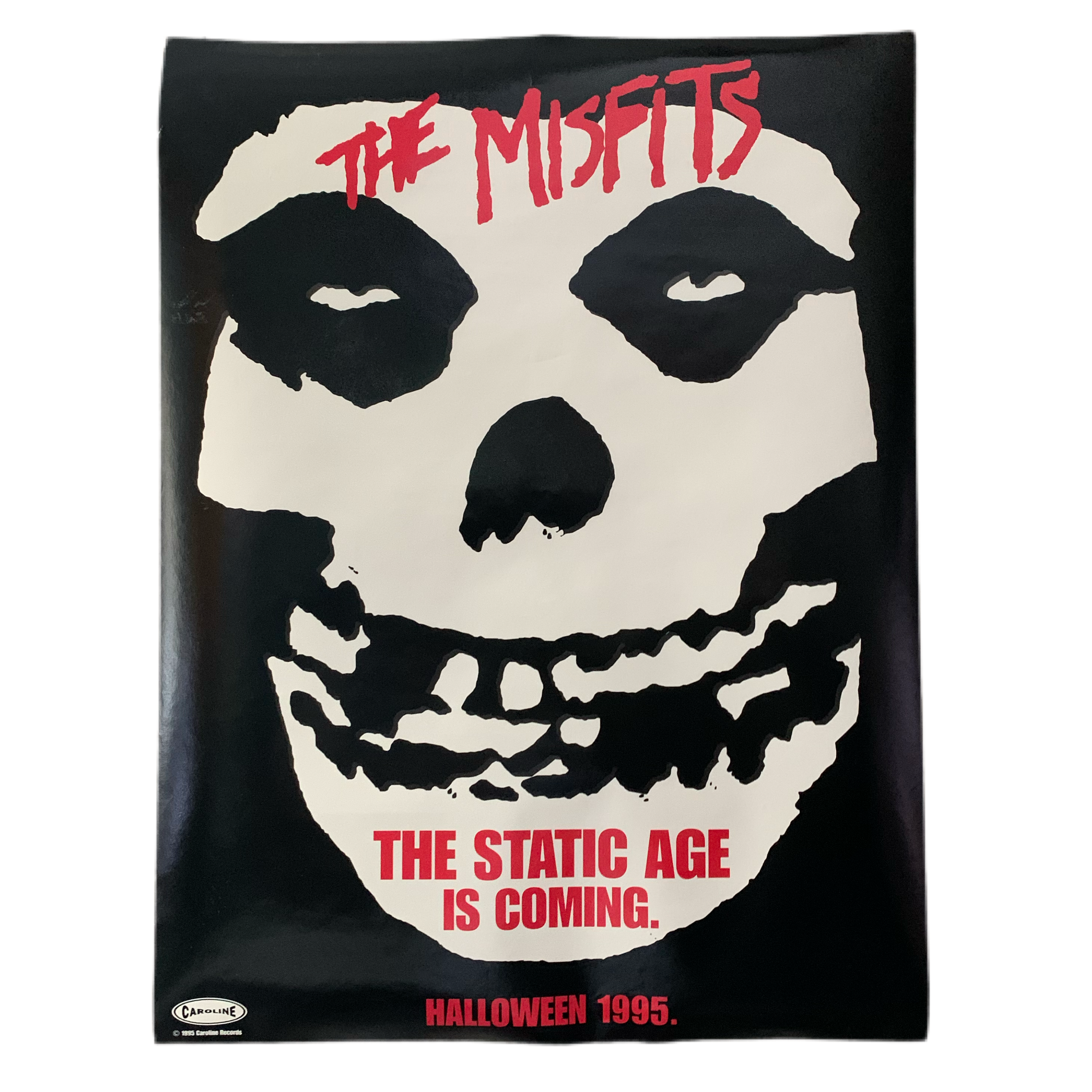 Vintage The Misfits “Halloween 1995” Caroline Records Promo