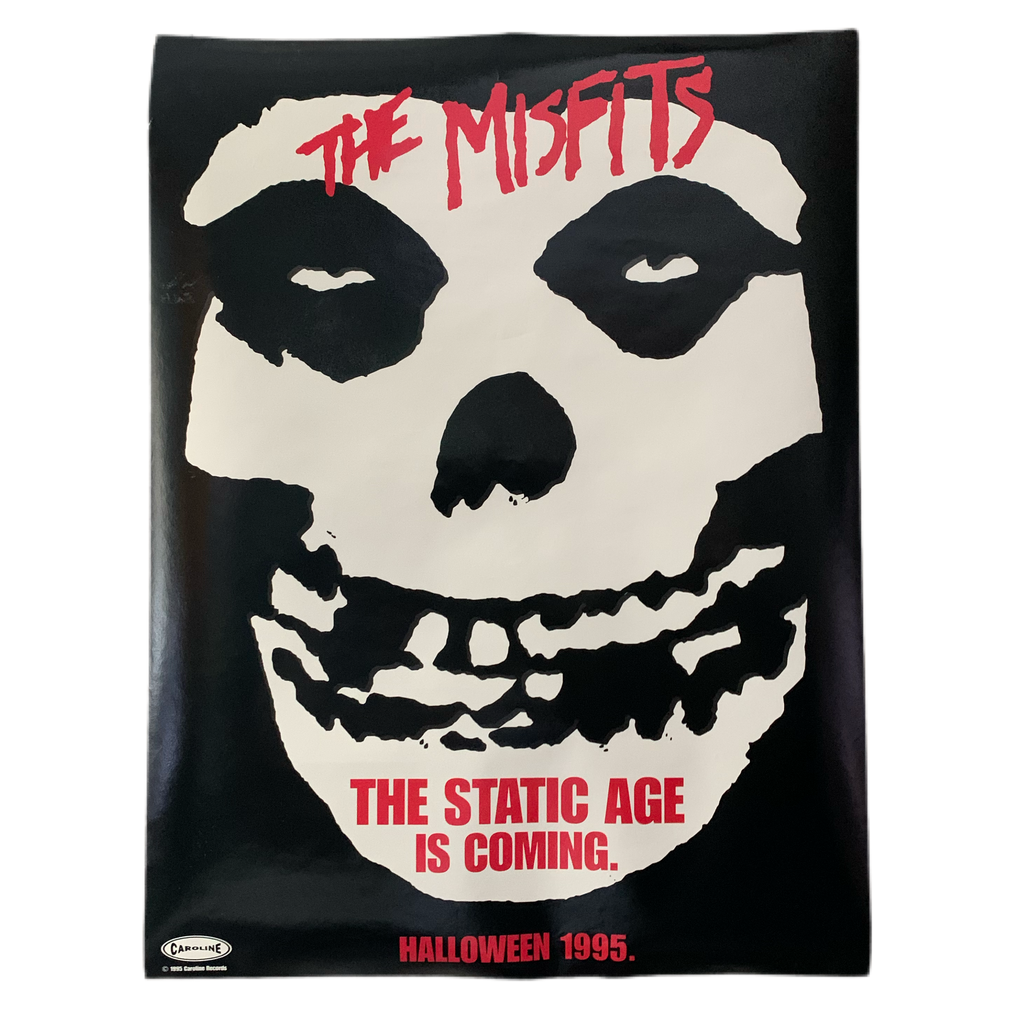 Vintage The Misfits “Halloween 1995” Caroline Records Promo